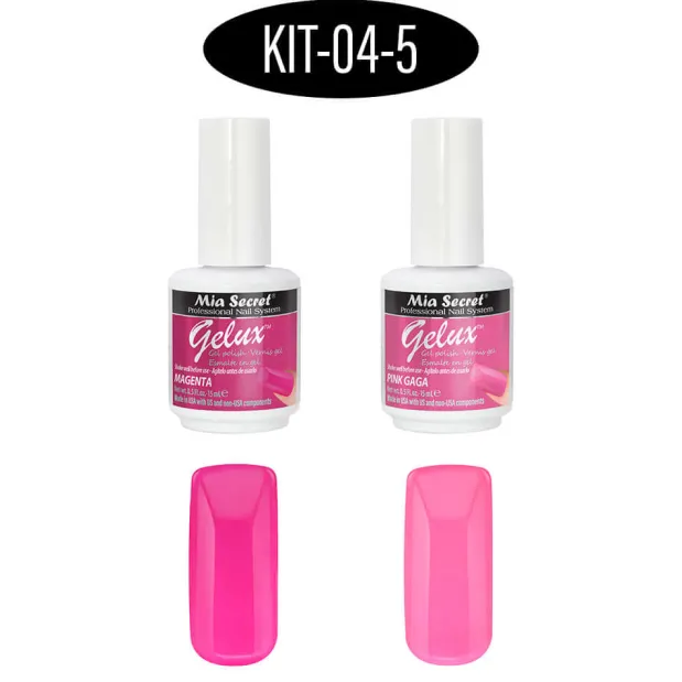 Gelux Soak-Off Gel Polish Kit