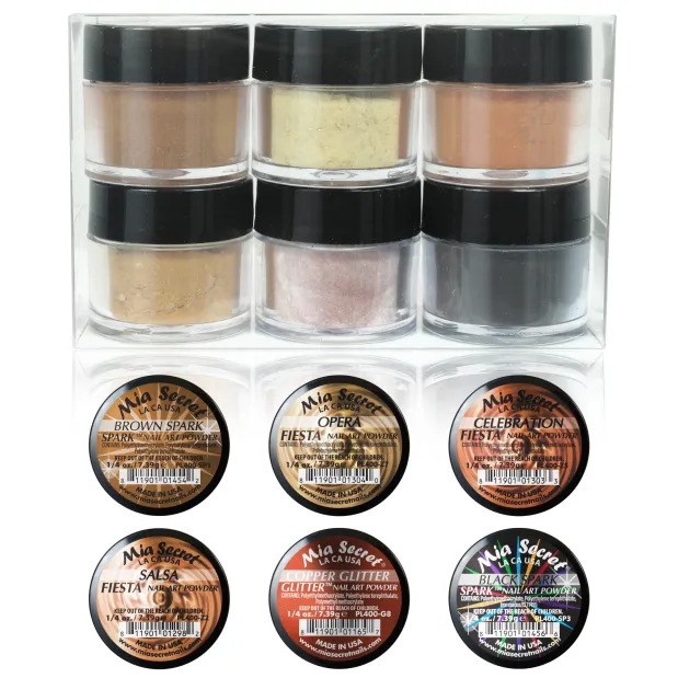 Gems Colored Acrylic Powder Collection (Remix series)