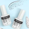 Granite Effect Clear Top Gel (With Black Particles)