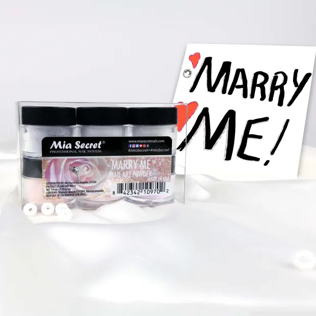 Marry Me Nail Art Powder Collection (6PC)