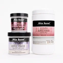 Mia Selects (Cover Almond 1.5 lbs, Multibalance Pink 4 oz, Cover White Peony 8 oz.)