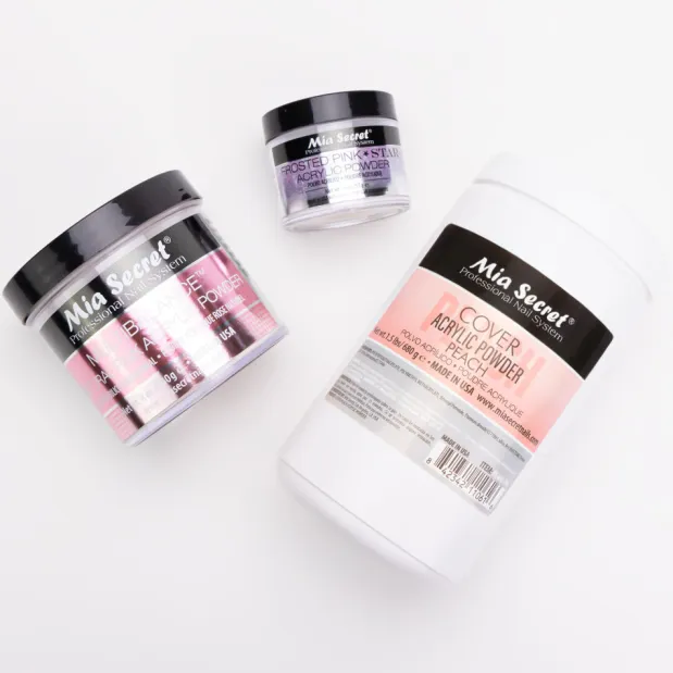 Mia Selects (Cover Peach 1.5 lbs, Frosted Pink STAR Powder 2oz., Multibalance Natural Pink 8 oz.)