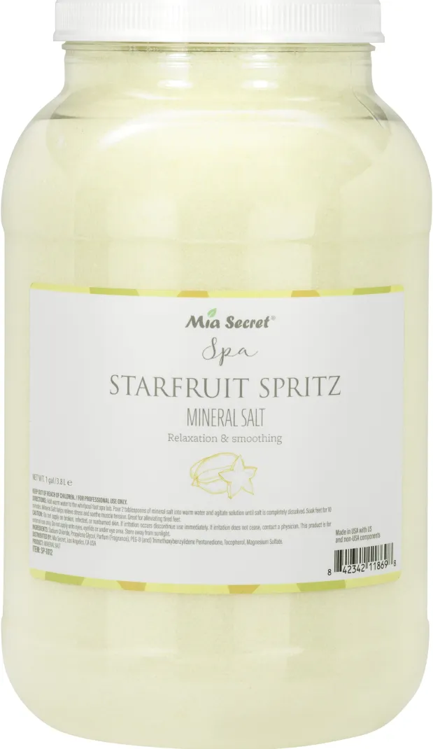 Mineral Salt Starfruit Spritz