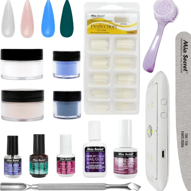14 Pcs Dipping Powder Nail Kit