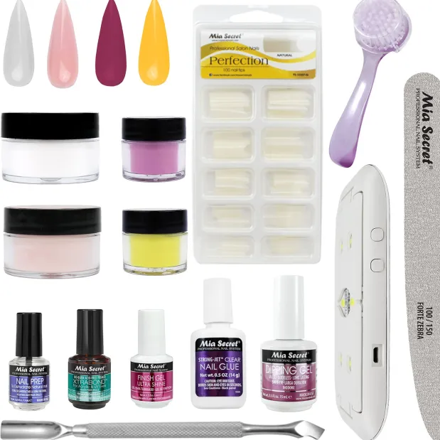 14 Pcs Dipping Powder Nail Kit