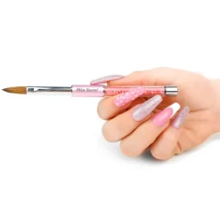 Premier Nail Brushes (Silver/Pink)