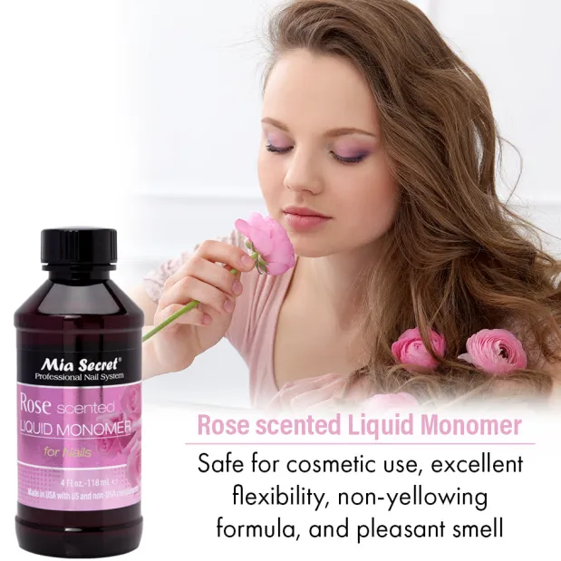 Rose Scented Liquid Monomer 4 oz.