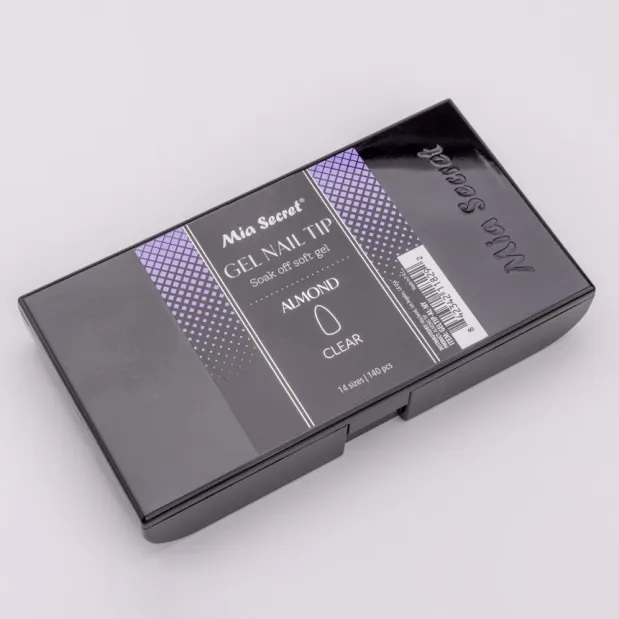 Soak off Soft Gel Nail Tip Clear