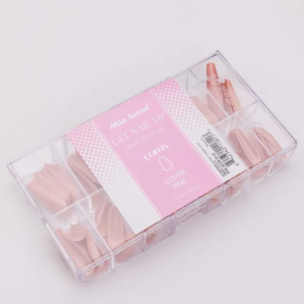 Soak off Soft Gel Nail Tip Cover Pink