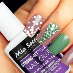 STRONGJET NAIL GLUE (Brush-On 8g and 1/2 oz.)
