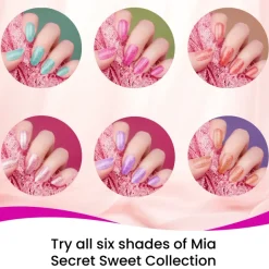 Sweet Nail Art Powder Collection (6PC)