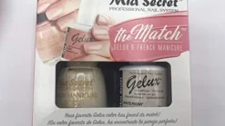 The Match (Gelux and French Manicure Combo) White Peony