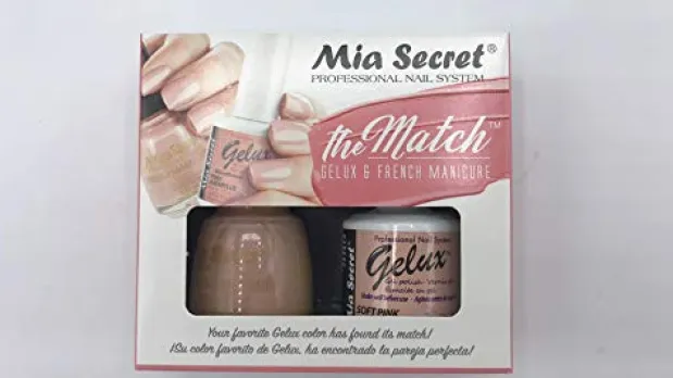 The Match (Gelux and French Manicure Combo) Soft Pink