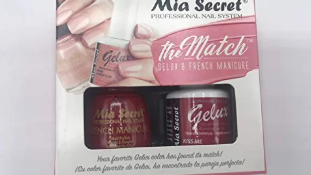 The Match (Gelux and French Manicure Combo) Kiss Me