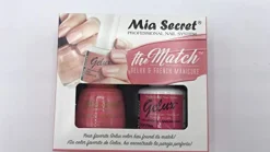 The Match (Gelux and French Manicure Combo) Pop Pink