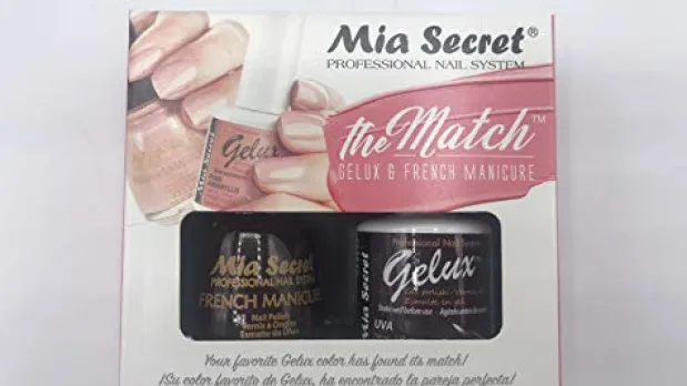 The Match (Gelux and French Manicure Combo) UVA